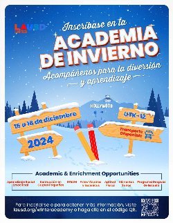 winter academy spanish